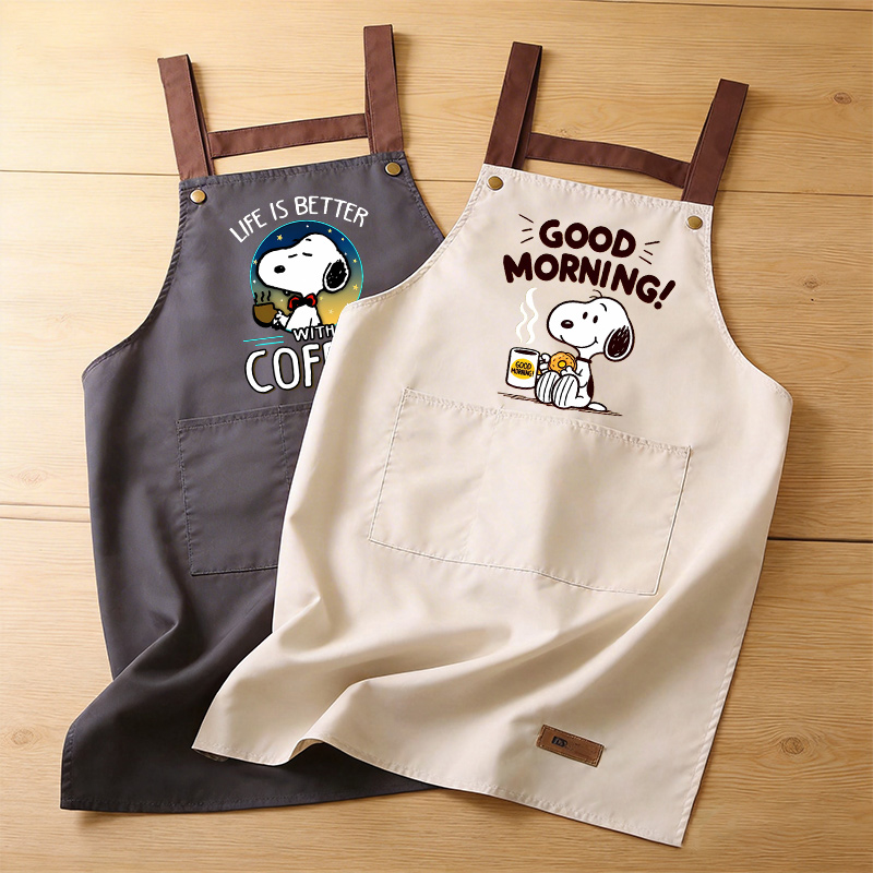Kitchen Baking Store - Snoopys Cooking Apron Men Women Anime