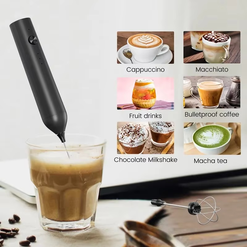 Kitchen Baking Essentials - Electric egg beater, handheld coffee milk