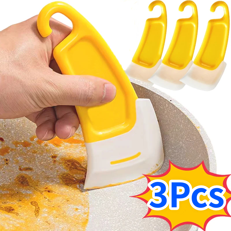 Kitchen Baking Brush - Cleaning Spatula Kitchen Scraper Soft Blade