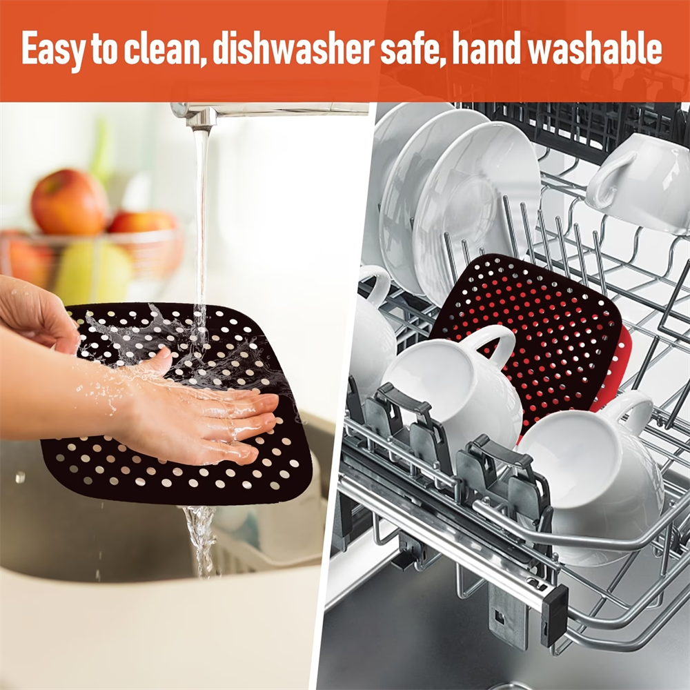 Reusable Air Fryer Pad, Silico - огляд і ціна Kitchen Baking Mat