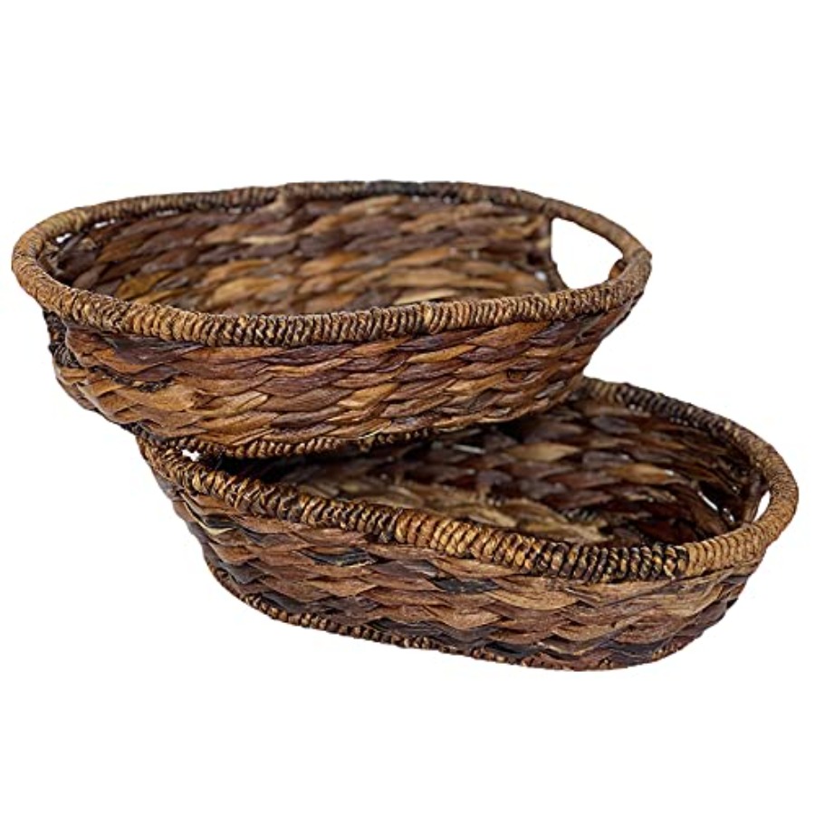 Handwoven Oval Wicker Baskets  - огляд і ціна Kitchen Baking Mat