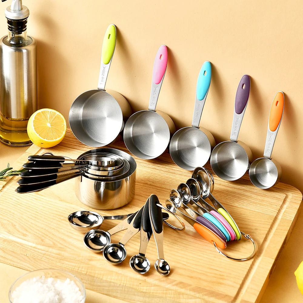 5/10Pcs Stainless Steel Measur - огляд і ціна Kitchen Baking Store