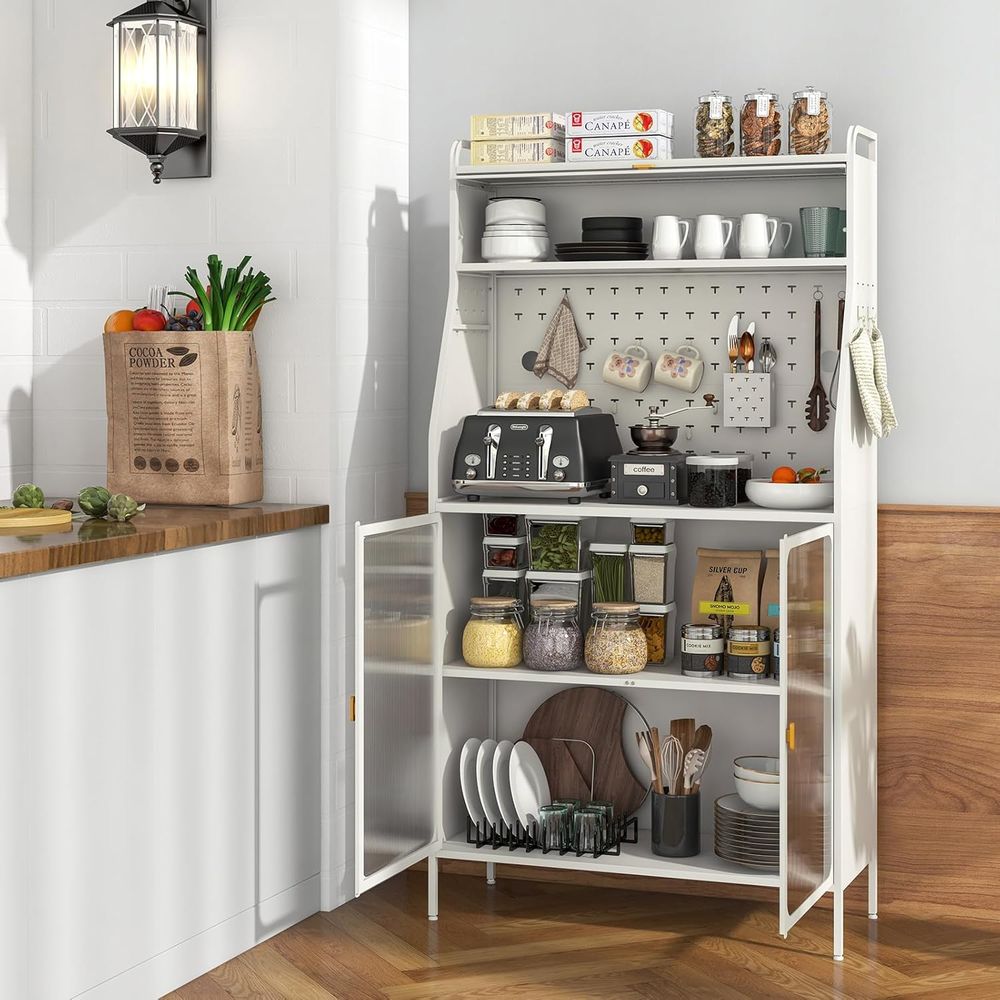 Pantry Organizers and Storage, - огляд і ціна Kitchen Baking Hutch