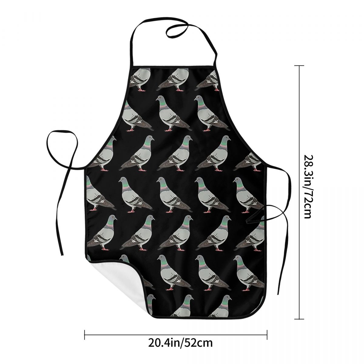 Pigeon Walk 2020, Black Backgr - огляд і ціна Kitchen Baking Background