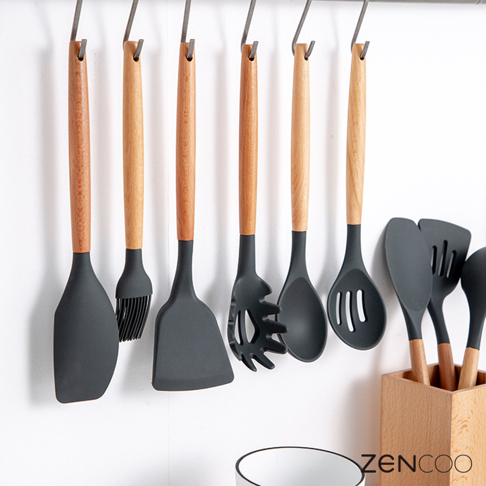 Silicone Bbq Brush Wood Handle - огляд і ціна Kitchen Baking Brush