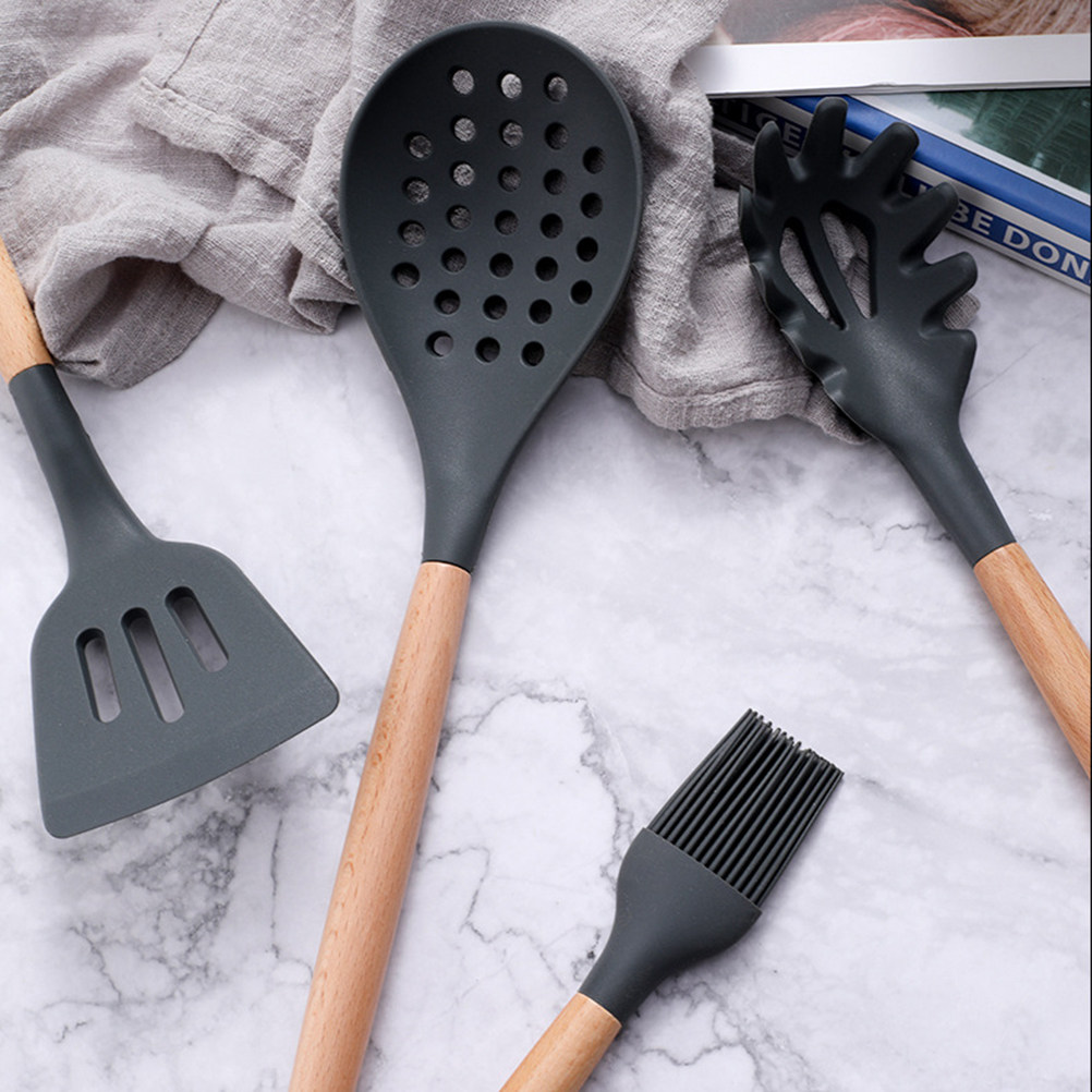 Silicone Bbq Brush Wood Handle - огляд і ціна Kitchen Baking Brush