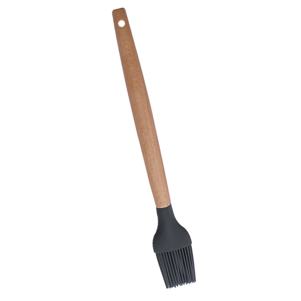 Silicone Bbq Brush Wood Handle - огляд і ціна Kitchen Baking Brush