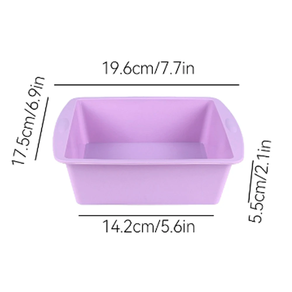 1/4Pcs Silicone Square Cake Mo - огляд і ціна Kitchen Appliances For Baking