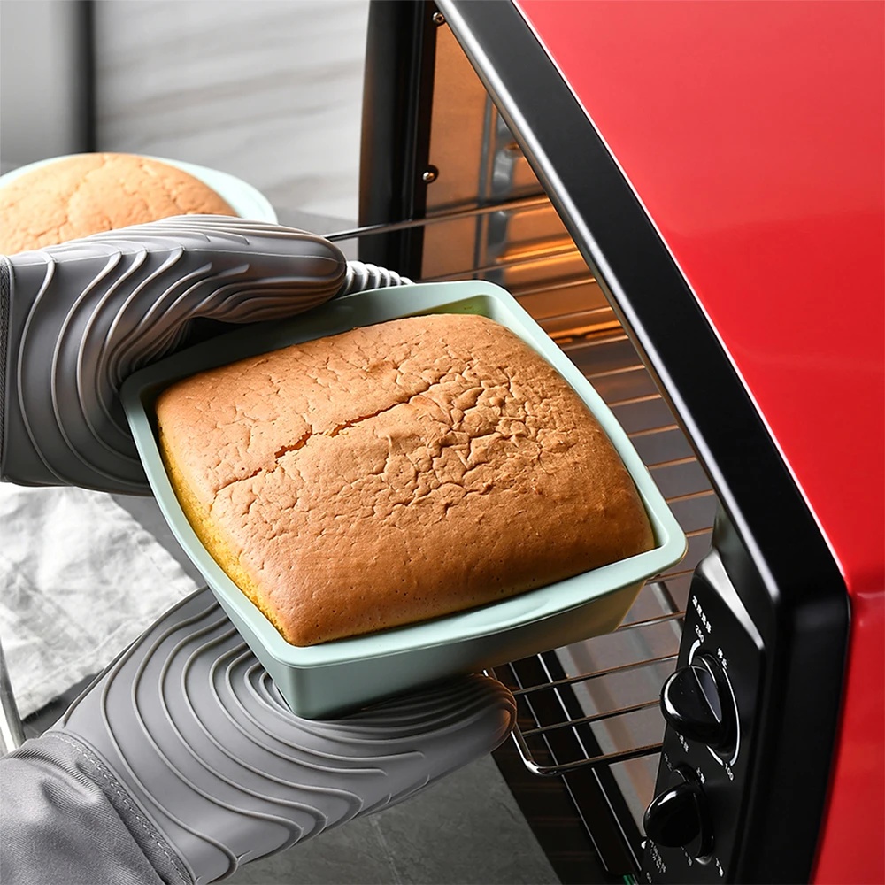 1/4Pcs Silicone Square Cake Mo - огляд і ціна Kitchen Appliances For Baking