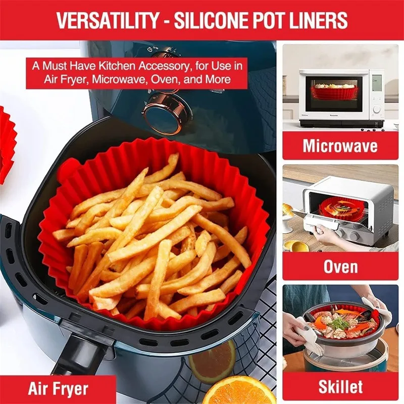 Silicone Baking Pans for Air F - огляд і ціна Kitchen Baking Pan Set