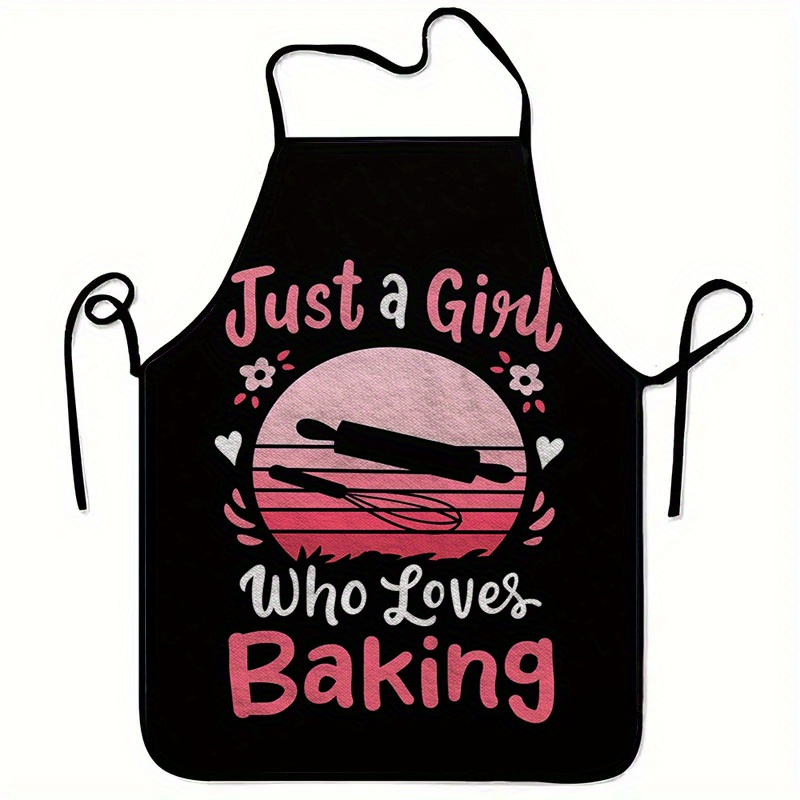 1. Baking Girl Print Apron - B - огляд і ціна Kitchen Baking Background