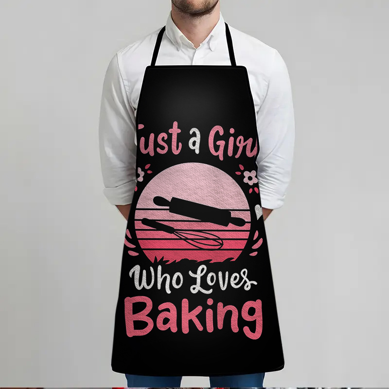 1. Baking Girl Print Apron - B - огляд і ціна Kitchen Baking Background