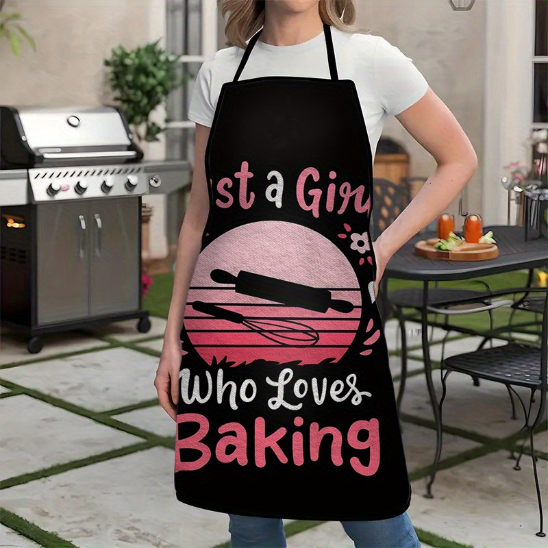 1. Baking Girl Print Apron - B - огляд і ціна Kitchen Baking Background