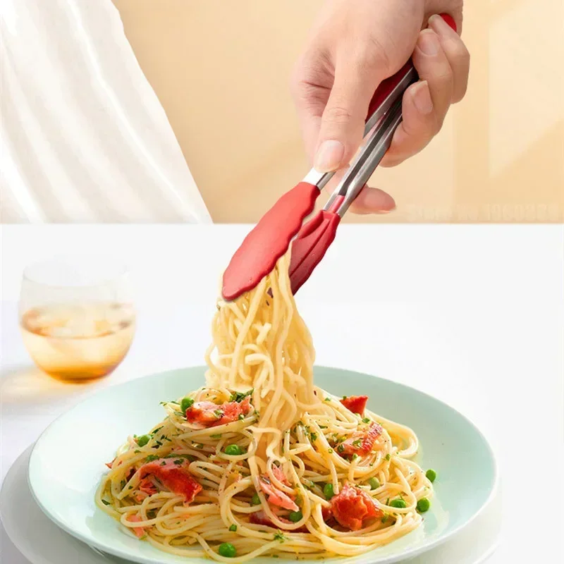 7 Inch Non-Slip Food Tongs Cre - огляд і ціна Kitchen Baking Store