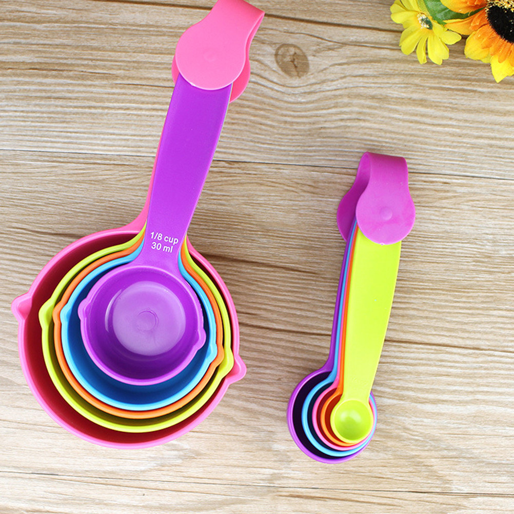 10Pcs Plastic Measuring Spoons - огляд і ціна Kitchen Baking Soda