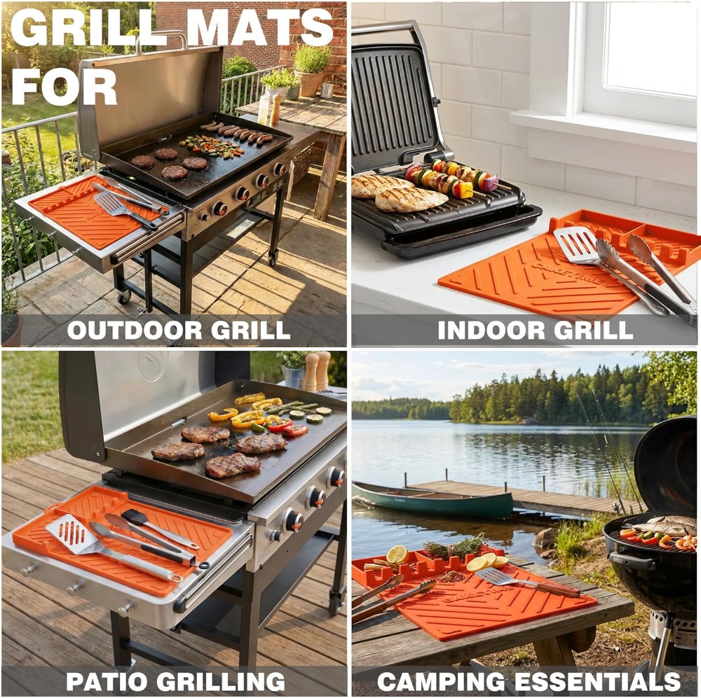 Silicone Grill Mats for Blacks - огляд і ціна Kitchen Baking Mat