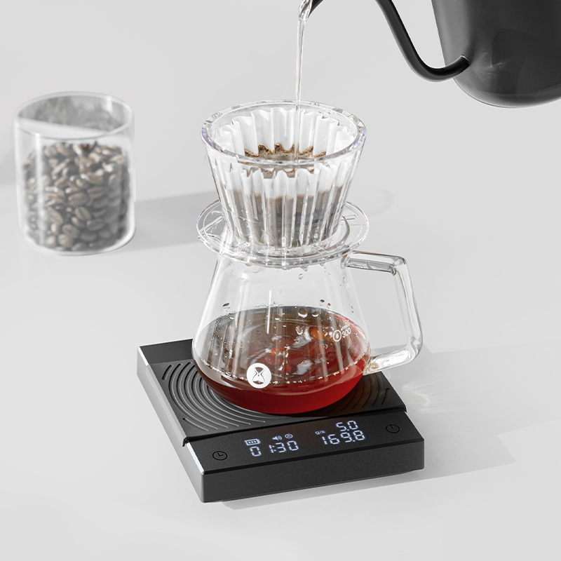 TIMEMORE Store Black Mirror Ba - огляд і ціна Kitchen Scale Precise