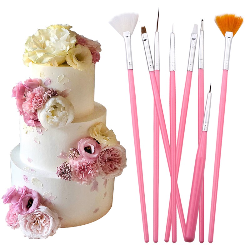 15Pcs/Set Sugar Craft Brush Fo - огляд і ціна Kitchen Baking Brush