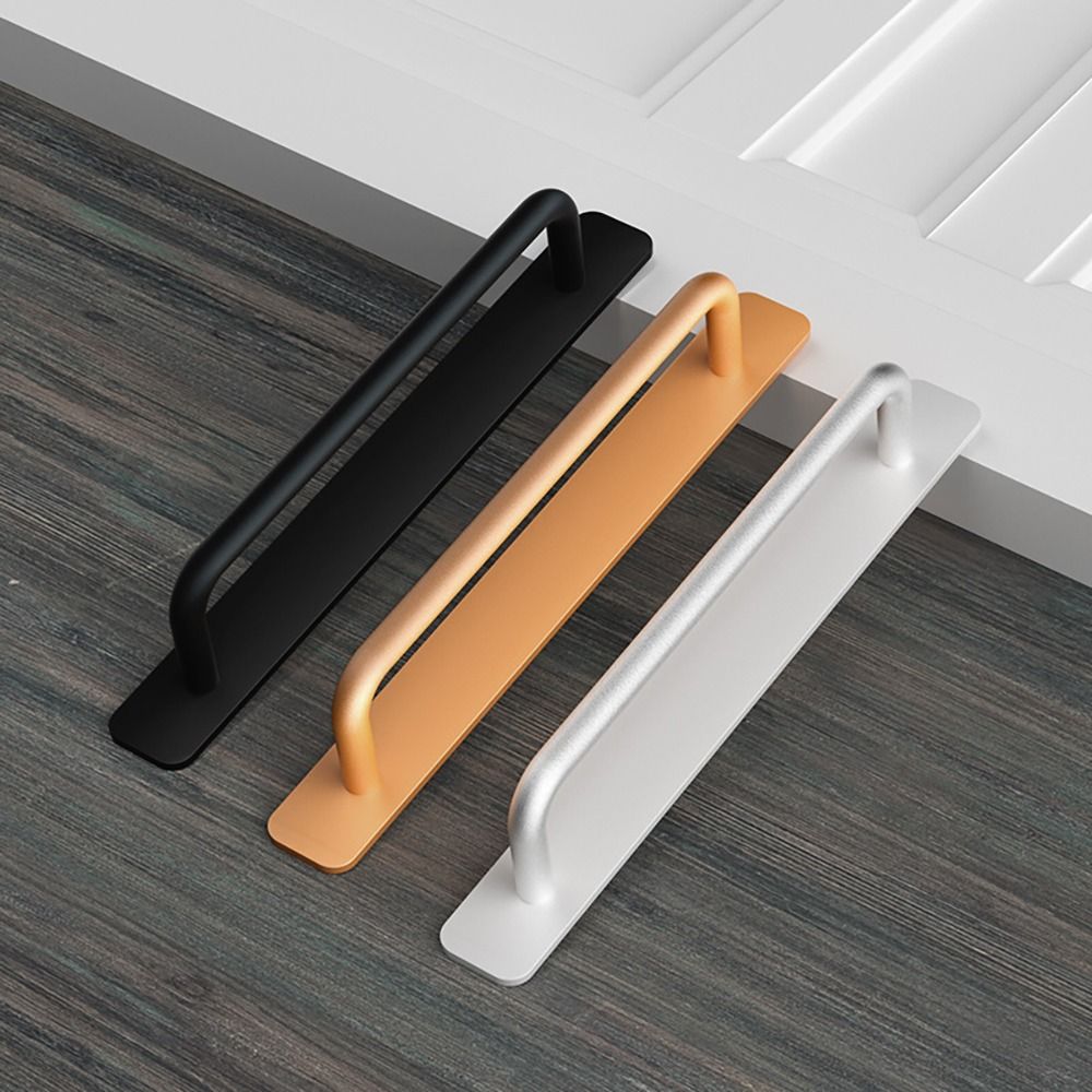 Punch-free Door Handle Aluminu - огляд і ціна Kitchen Baking Cabinet