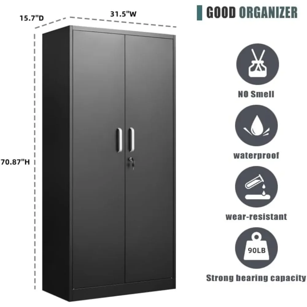 metal storage cabinet with adj - огляд і ціна Kitchen Baking Cabinet