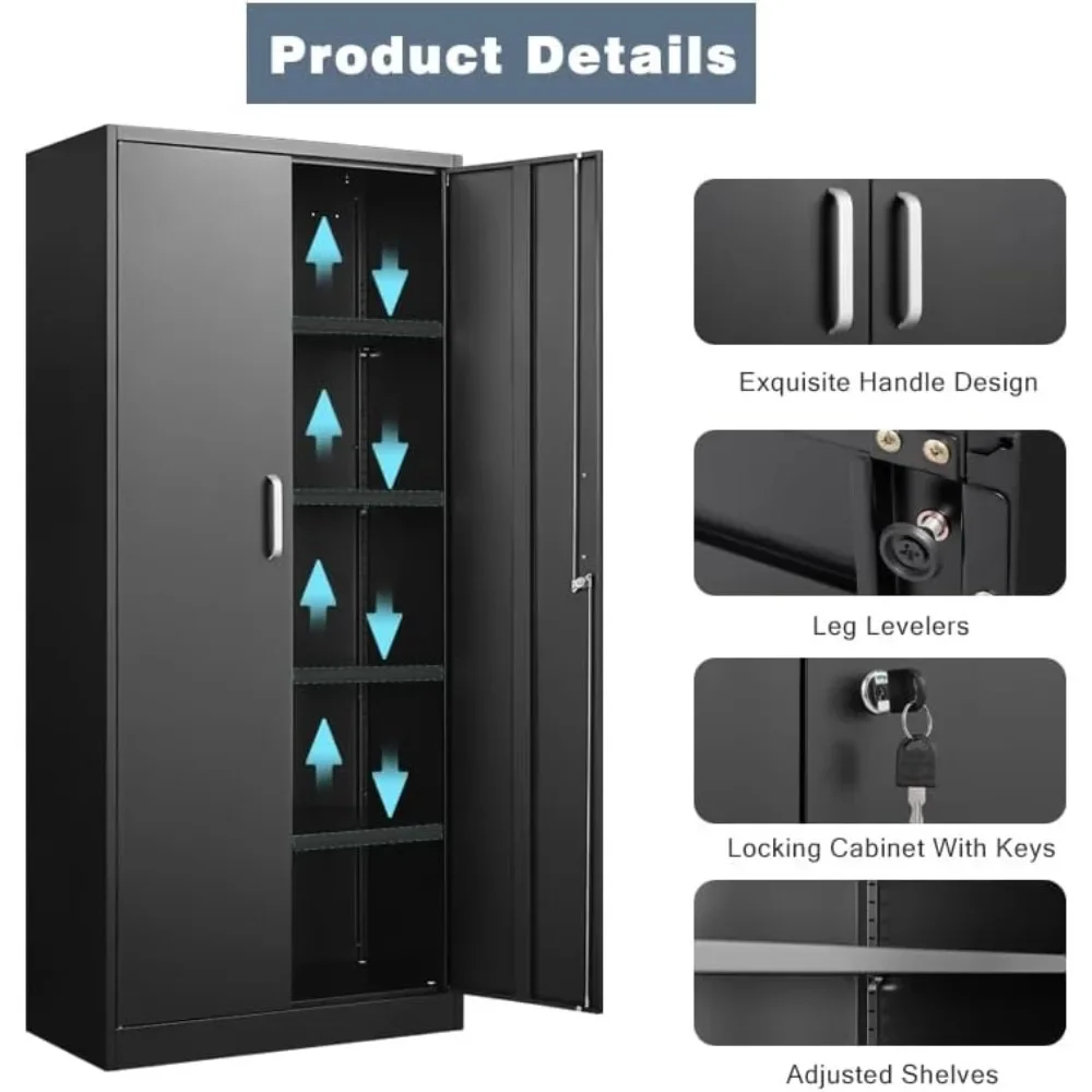metal storage cabinet with adj - огляд і ціна Kitchen Baking Cabinet