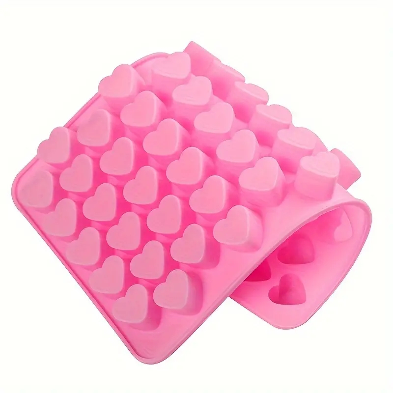 55 Mini Heart Shapes Silicone  - огляд і ціна Kitchen Appliances For Baking