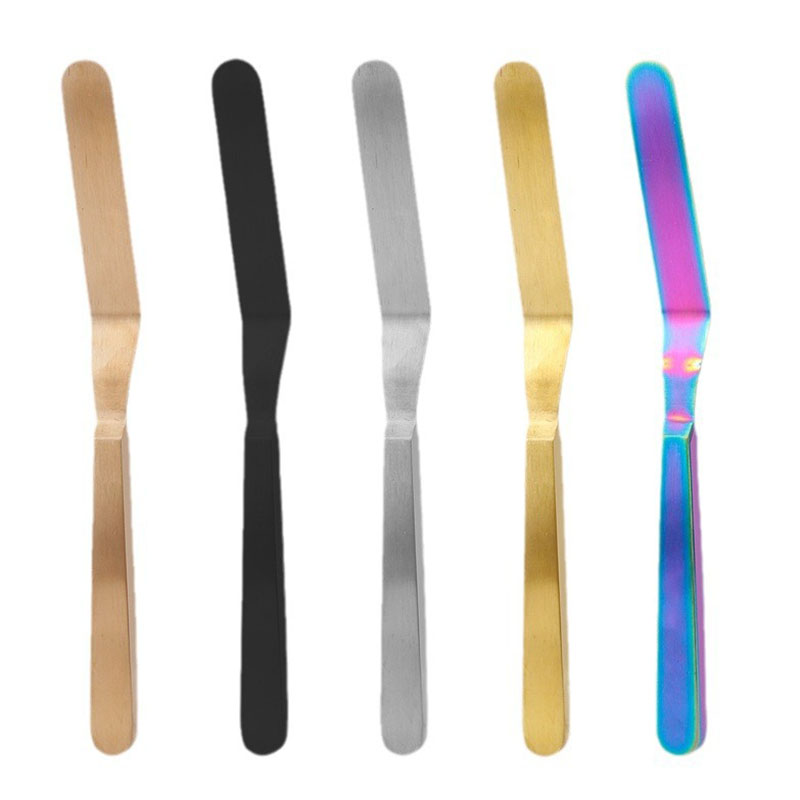Stainless Steel Cake Icing Spa - огляд і ціна Offset Spatula Set