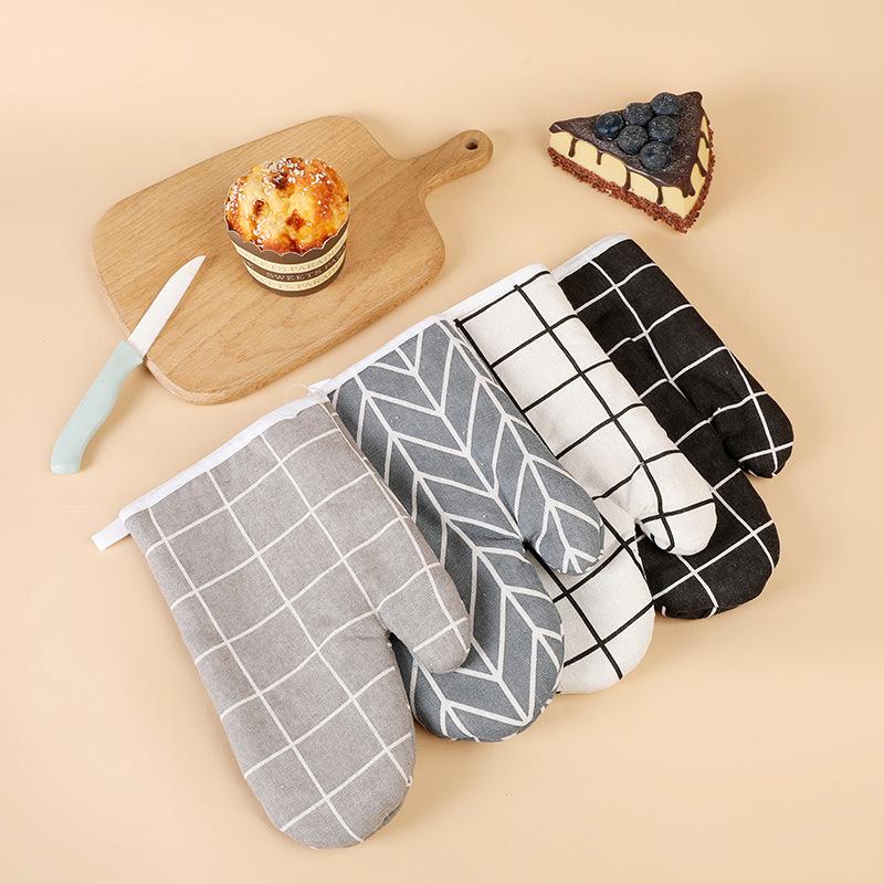 1 Pair Insulated Oven Gloves - - огляд і ціна Kitchen Baking Gloves