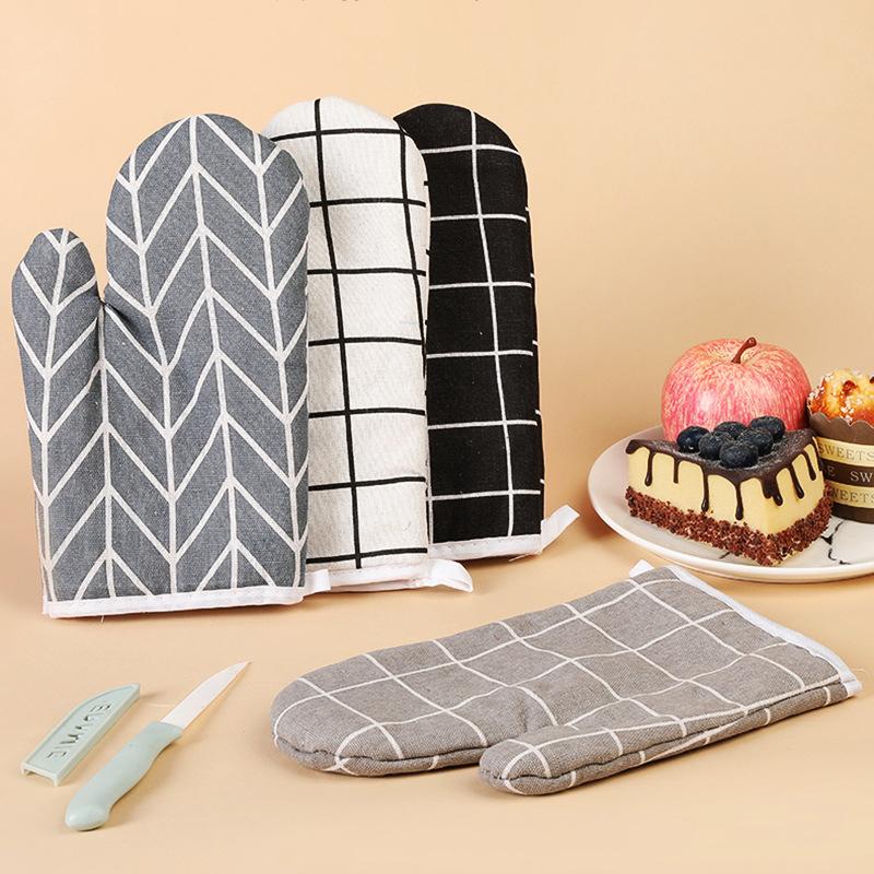 1 Pair Insulated Oven Gloves - - огляд і ціна Kitchen Baking Gloves