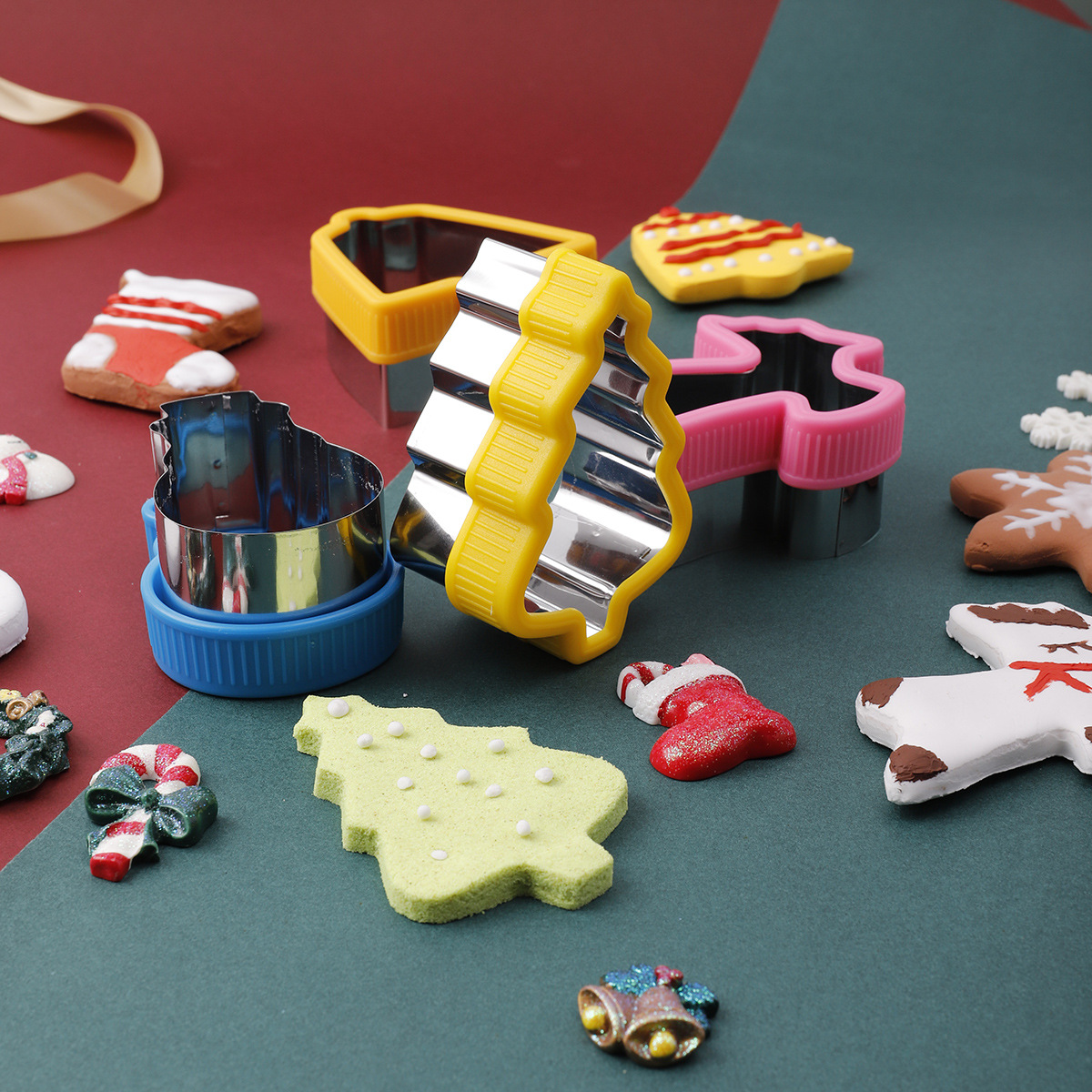 Christmas cookie cutting handg - огляд і ціна Kitchen Baking Set