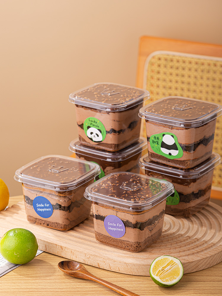 Disposable Square Mousse Cup C - огляд і ціна Kitchen And Baking Life