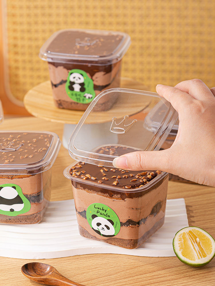 Disposable Square Mousse Cup C - огляд і ціна Kitchen And Baking Life