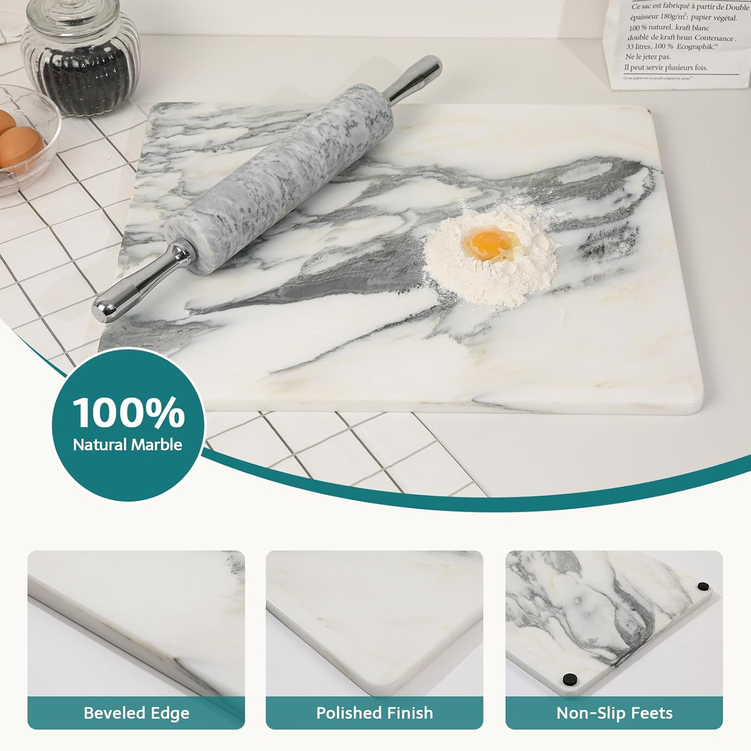 Marble Stone Cutting Board For - огляд і ціна Kitchen Baking Area