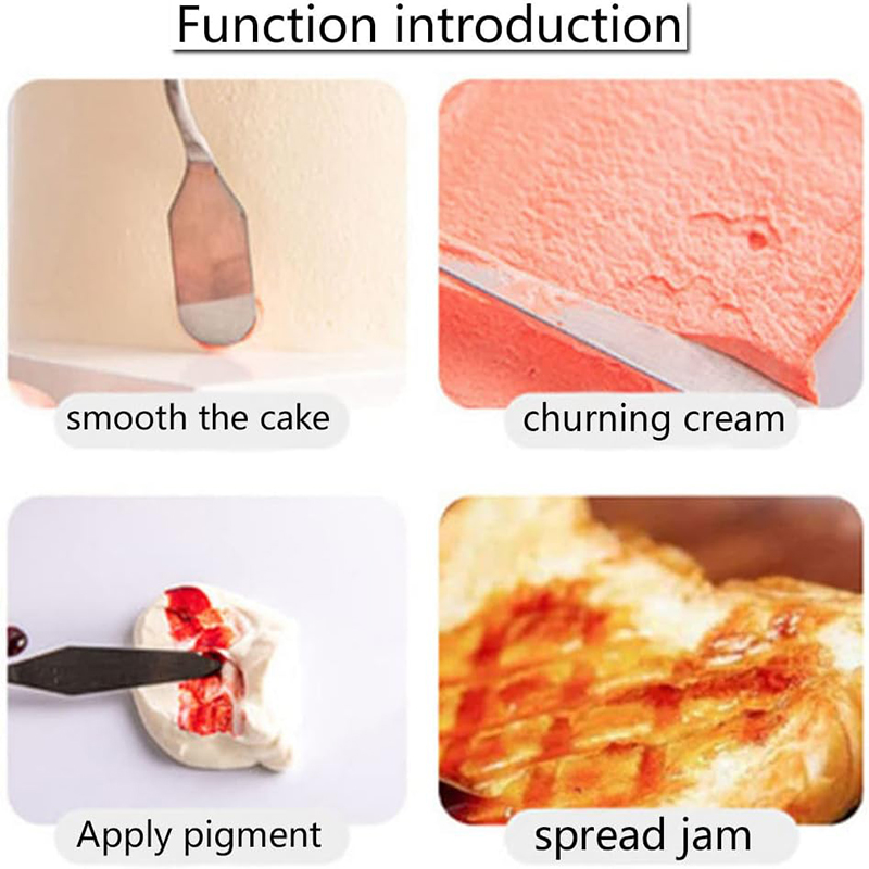 5Pcs Cake Cream Spatula Set St - огляд і ціна Offset Spatula Set
