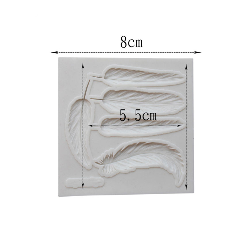 Leaves feather&wings shape 3D  - огляд і ціна Kitchen Baking Gadgets