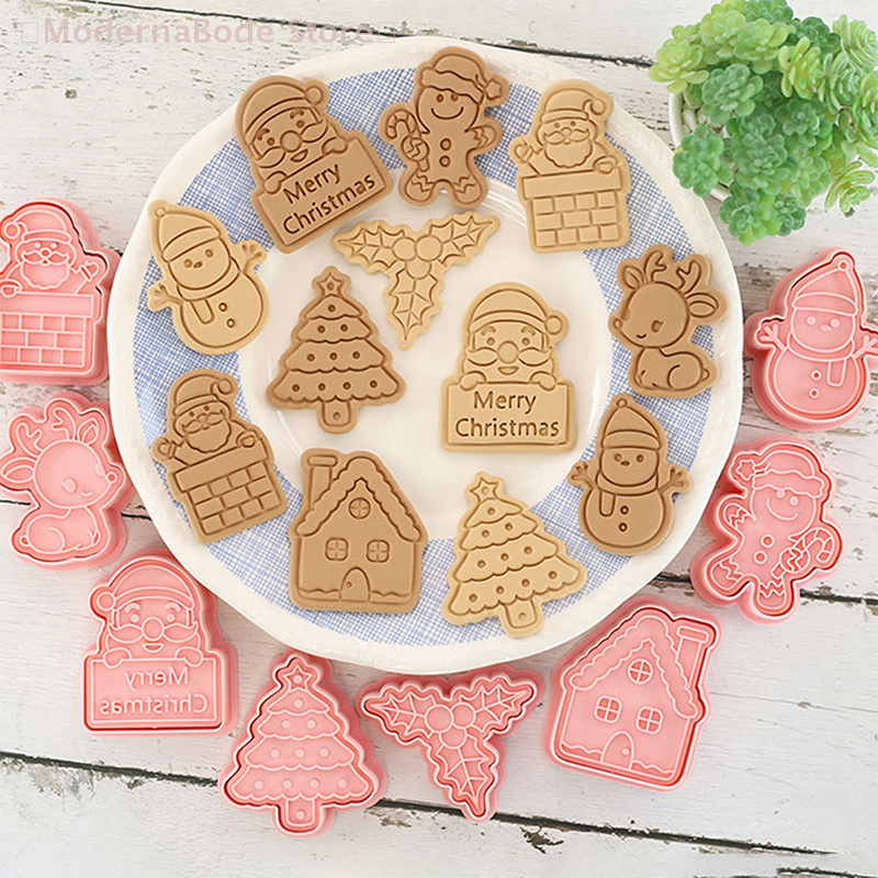 【M】3D Christmas Cookie Cutter  - огляд і ціна Kitchen Baking Set