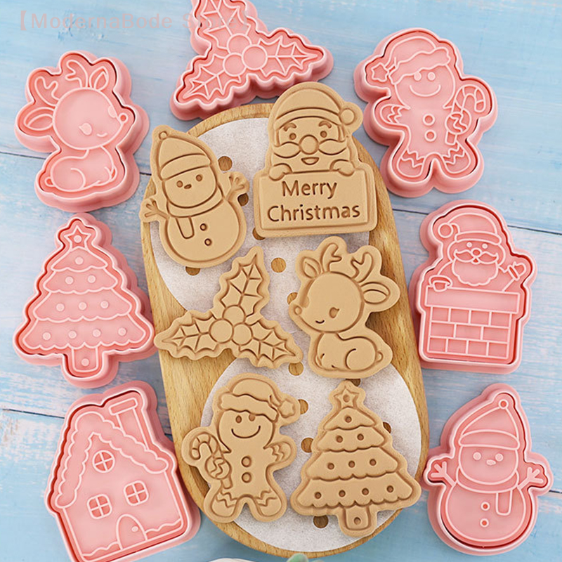 【M】3D Christmas Cookie Cutter  - огляд і ціна Kitchen Baking Set