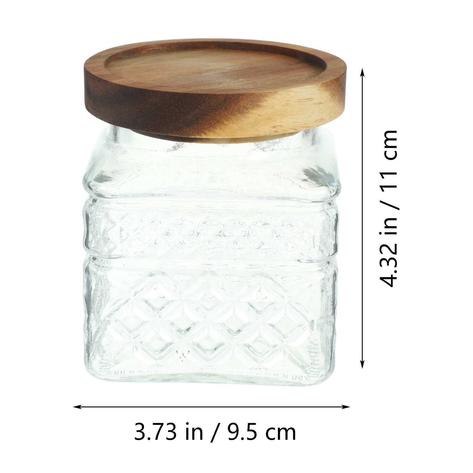 Airtight Glass Canister with N - огляд і ціна Kitchen Baking Soda