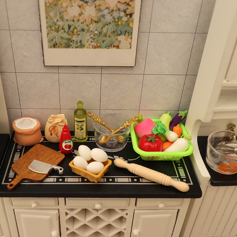 1/12 Dollhouse Miniature Kitch - огляд і ціна Kitchen Baking Area