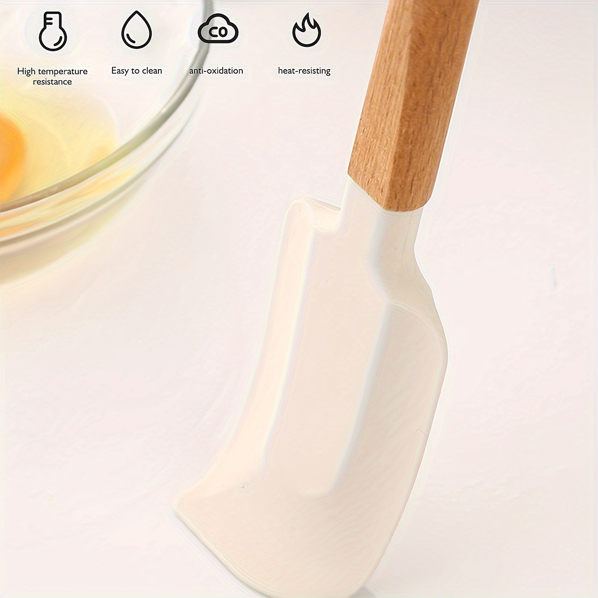Silicone Spatula Set, Spatula  - огляд і ціна Offset Spatula Set