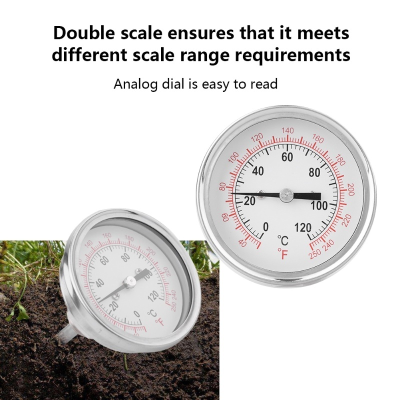 62mm 120℃ High Temperature Bim - огляд і ціна Oven Thermometer Analog