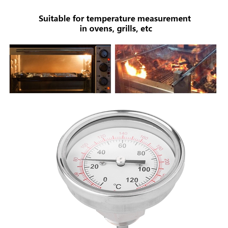 62mm 120℃ High Temperature Bim - огляд і ціна Oven Thermometer Analog
