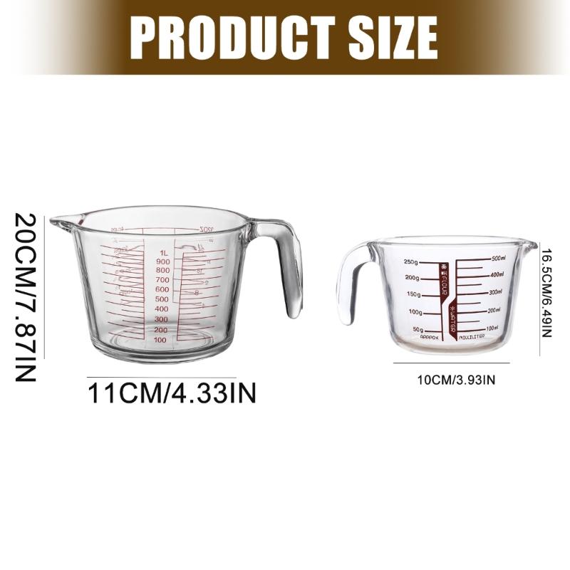 Glass Measuring Cup With Preci - огляд і ціна Kitchen Baking Essentials