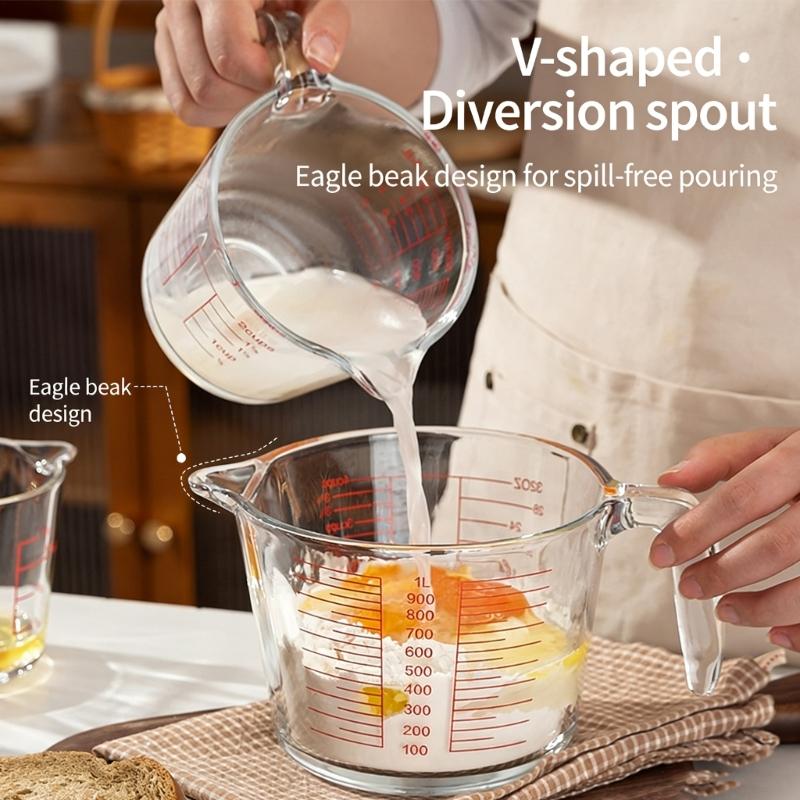 Glass Measuring Cup With Preci - огляд і ціна Kitchen Baking Essentials