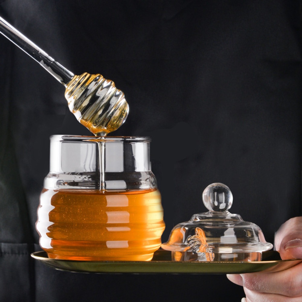 Transparent Honey Pot with Dip - огляд і ціна Kitchen Baking Pan Set