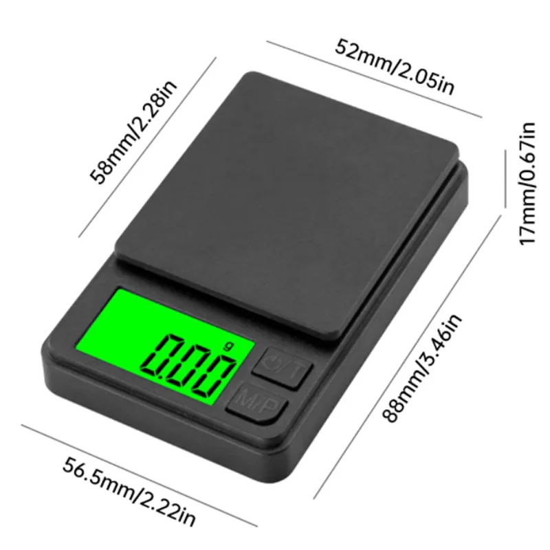 Precision Pocket Scale 1000g 0 - огляд і ціна Kitchen Scale Precise
