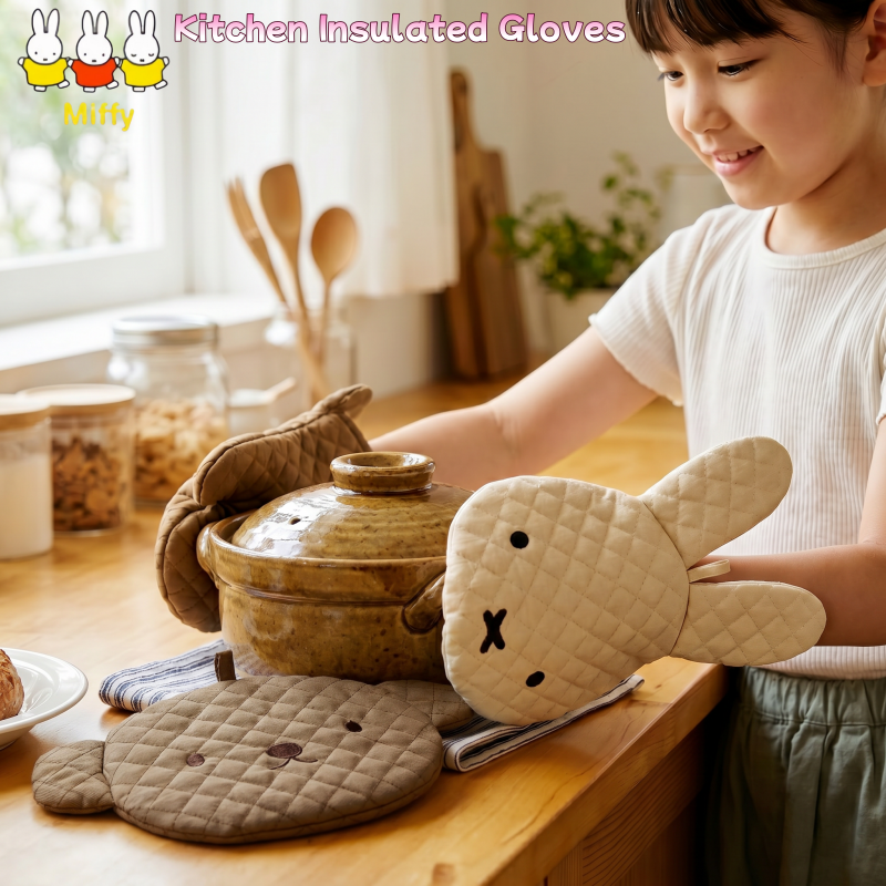 Kawaii Miffy Insulated Kitchen - огляд і ціна Kitchen Baking Gloves