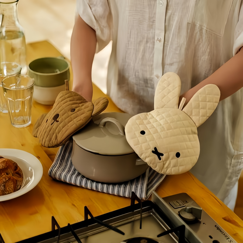 Kawaii Miffy Insulated Kitchen - огляд і ціна Kitchen Baking Gloves