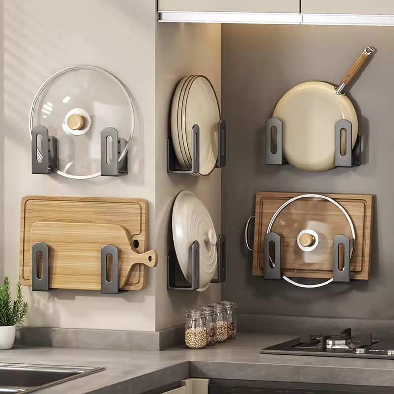 2pcs/set Pot Lid Rack Pot Cove - огляд і ціна Kitchen Baking Pan Set