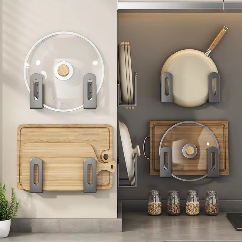2pcs/set Pot Lid Rack Pot Cove - огляд і ціна Kitchen Baking Pan Set